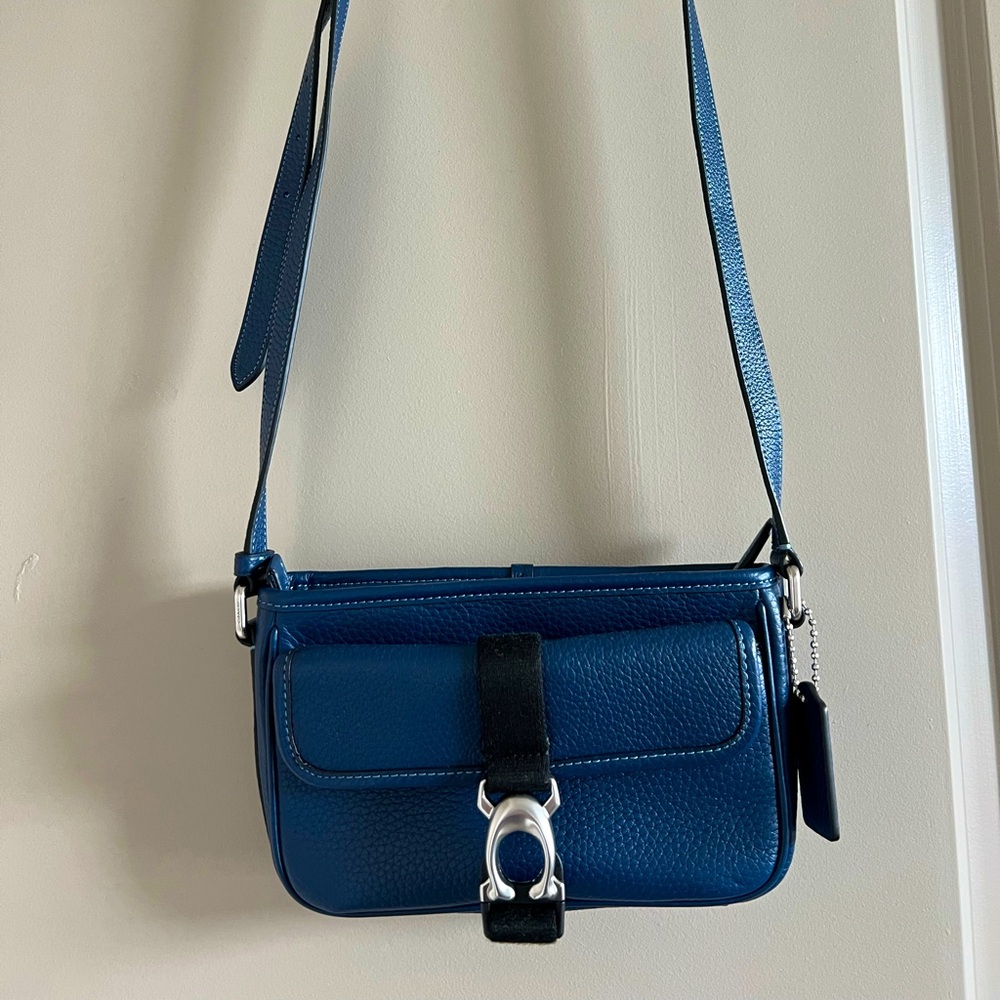 Coach Blue Beck Slim Crossbody